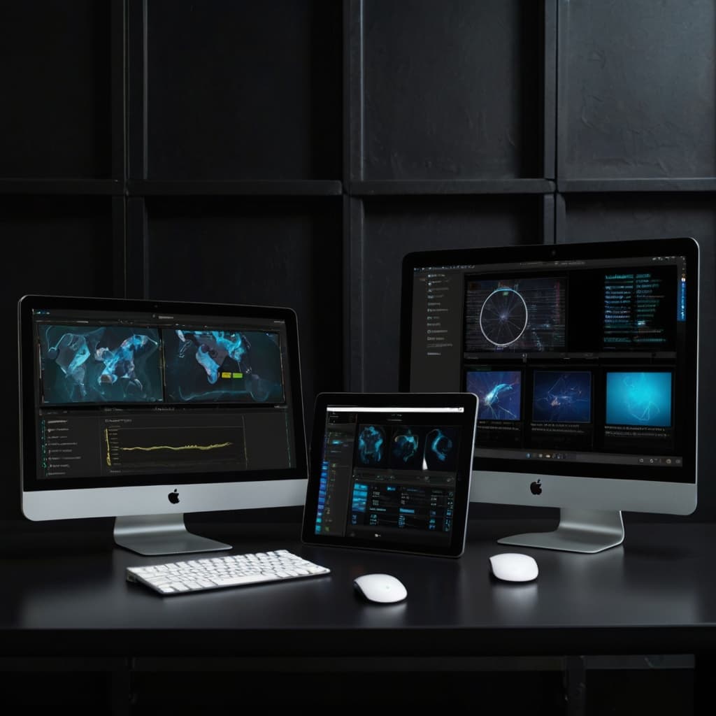 Responsive design illustration